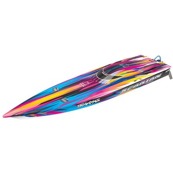 Traxxas SPARTAN PINK BRUSHLESS 36 INCH BOAT TSM