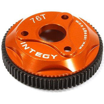 Integy T8008ORANGE 76T Metal Spur Gear Stampede/Rustler/Slash