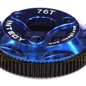 Integy T8008BLUE MTL SPUR GR 76T STMP