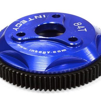 Integy 84T Mtl SpurGear,Blue:ST,RU,SLH