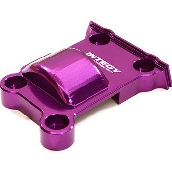 Integy Billet Machined Rear Lower Gear Cover for Traxxas (7787) X-Maxx 4X4 C27465PURPLE