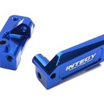 Integy Billet Machined Caster Block (2) for 1/10 Rustler 2WD, Stampede 2WD & Slash 2WD C28324BLUE