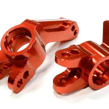 Integy Machined T3 Rear Hub Carrier (2) for 1/10 Stampede 4X4, Slash 4X4 & Rustler 4X4 C26314RED