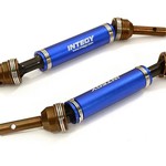 Integy Telescopic Rear Universal Drive Shaft (2) for 1/10 Slash 4X4 & Stampede 4X4 C28408BLUE