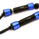 Integy V2XHD Steel Rear Universal Drive Shaft (2) for Traxxas 1/10 Slash & Stampede 4X4 C25504BLUE