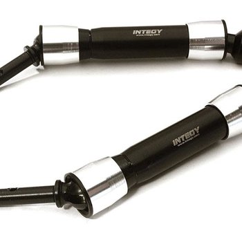 Integy V2XHD Steel Rear Universal Drive Shaft (2) for Traxxas 1/10 Slash & Stampede 4X4 C25504SILVER
