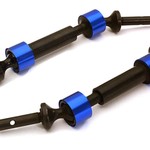Integy HD Steel Rear Universal Drive Shaft (2) for Traxxas 1/10 Slash 2WD & Nitro Slash C28164BLUE