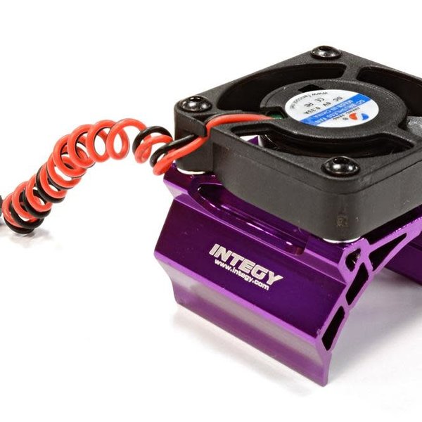 Integy High Speed Cooling Fan+Heatsink Mount for 36mm O.D. Motor C25794PURPLE