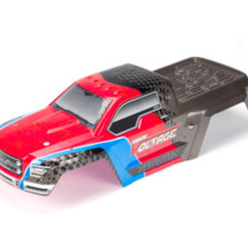 arrma AR402196 Body Pntd/Decaled GRANITE VOLTAGE Red/Blk