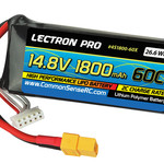 Commonsence RC Lectron Pro 14.8V 1800mAh 60C Lipo Battery for FPV Racers