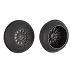 ASC Sand Ribbed Tires & Method SC Wheels,Mntd,Black,FR