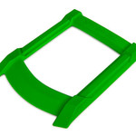 Traxxas Skid plate, roof (body) (green)/ 3x15mm CS (4) (requires #7713X to mount)