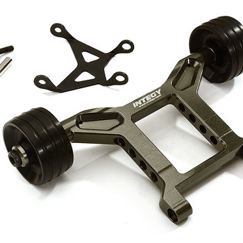 Integy Wheelie Bar for Arrma 1/10 Granite 4X4 3S BLX Grey