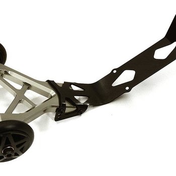 Integy Billet Machined Wheelie Bar for Traxxas 1/10 E-Revo 2.0 C28695GREY