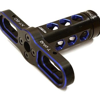 Integy Hex Socket Wrench for 17mm Hex Wheel Nut w/ Connector Soldering Stand C27647BLUE