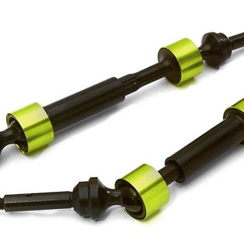 Integy Dual Joint Telescopic Rear Drive Shafts for TRX 1/10 Stampede 4X4 & Slash 4x4 C27987GREEN