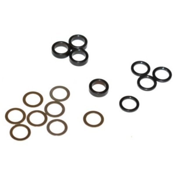 mip 5mm Steel Spacer Kit, .25mm, 1.0mm, & 2.3mm