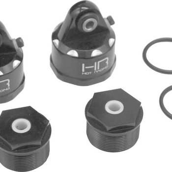 HOT RACING Aluminum Bleeder Shock Caps Cartridge Arrma 1/5