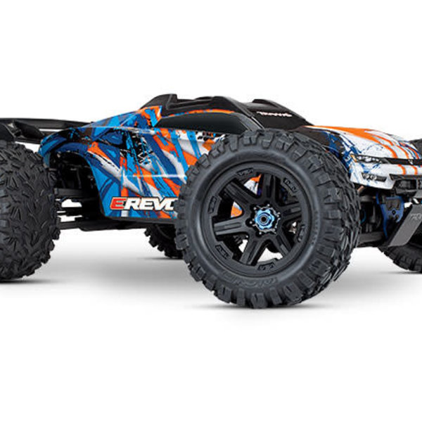 Traxxas E-Revo VXL Brushless: 1/10 Scale 4WD Brushless Electric Monster Truck with TQi 2.4GHz Traxxas  SHIPPING INCLUDED PLUS $10 AT CHECKOUT  LOWER 48 ONLY