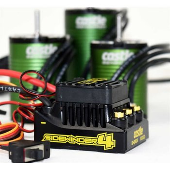 Castle Creations SW4, 12.6V 2A BEC WP SL ESC, 1406-5700 Sens Motor