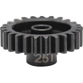 HOT RACING NSG25M1 25T Steel Mod 1 Pinion Gear 5mm
