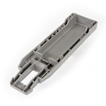 Traxxas Main chassis (grey) (164mm long battery compartment) (fits both flat and hump style battery packs) (use only with #3626R ESC mounting plate)