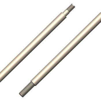 Corally Shock Shaft - 61mm - Front - Steel - 2 pcs: Dementor,