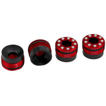 HOT RACING Aluminum o-ring Delrin Cap Hub Arrma 1/5