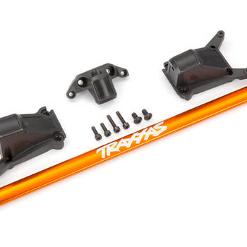 Traxxas Chassis brace kit, Orange (fits Rustler® 4X4 or Slash 4X4 models equipped with Low-CG chassis)