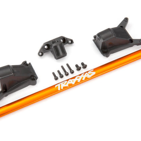 Traxxas Chassis brace kit, Orange (fits Rustler® 4X4 or Slash 4X4 models equipped with Low-CG chassis)