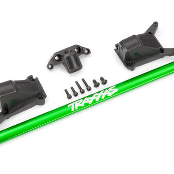 Traxxas Chassis brace kit, Green (fits Rustler® 4X4 or Slash 4X4 models equipped with Low-CG chassis)