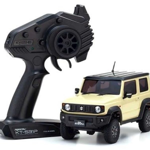 KYOSHO Kyosho MX-01 Mini-Z 4X4 Readyset w/Jimny Sierra (Ivory) & 2.4GHz Radio System