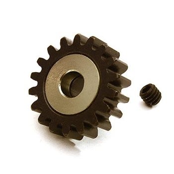 Integy Billet Machined 18T Pinion Gear for Arrma 1/8 Kraton 6S BLX (MOD1) C28751GREY