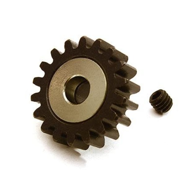 Integy Billet Machined 18T Pinion Gear for Arrma 1/8 Kraton 6S BLX (MOD1) C28751GREY