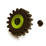 Integy Billet Machined 17T Pinion Gear for Arrma 1/8 Kraton 6S BLX (MOD1) C28750GREEN