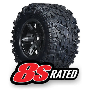 Traxxas Tires/Wheels Assembled/Glued X-Maxx