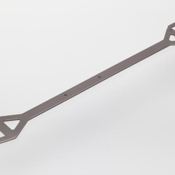Traxxas Chassis brace, 6061-T6 aluminum (dark titanium anodized)