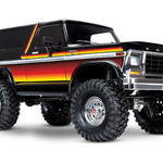 Traxxas 82046-4 - TRX-4® Scale and Trail™ Crawler with 1979 Ford Bronco Body: 1/10 Scale 4WD Electric Truck. Ready-to-Drive® with TQi Traxxas Link™ Enabled 2.4GHz Radio System, XL-5 HV ESC (Grd Ship APPLIED. Lower 48)