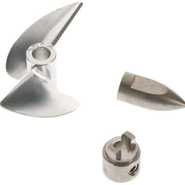 HOT RACING SPN1000H Alum Prop Set w/Bullet Nut/Drive Dog Spartan