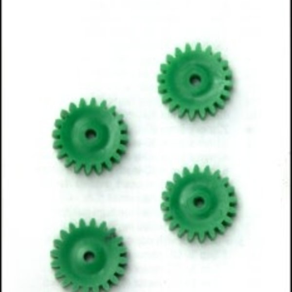 Plastic Gears 22mm x 6mm 20-teeth (3mm ID) (4) - SHADOW HOBBIES