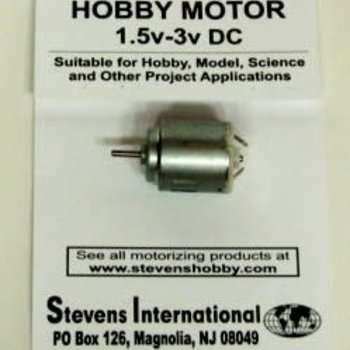 1.5 to 3v DC Small Elctric Motor (Round Can