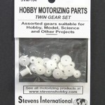 Assorted Plastic Twin Gear Set (1.9mm ID) (20pcs)