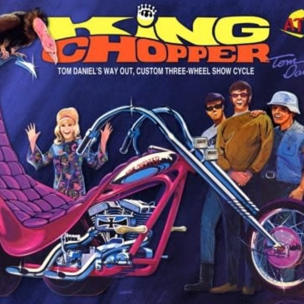 ATLANTIS 1/8 Tom Daniel's Way Out Custom King Chopper II Three-Wheel Show Cycle (formerly Monogram)