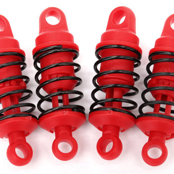 Traxxas Shocks, oil-less (assembled with springs) (4)