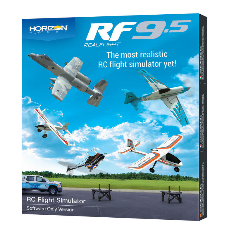 RealFlight 9.5 フライトシミュレーター　コントローラE-SKY種類ラジコン