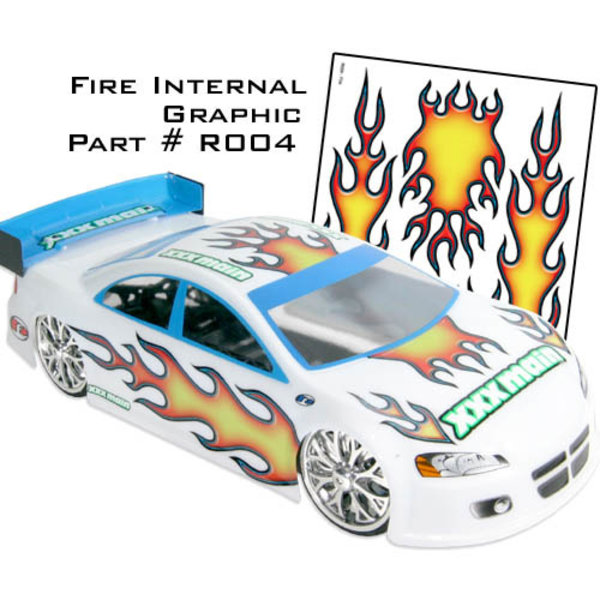 XXX Main Racing R004 INTERNAL GRAPHIC FIRE
