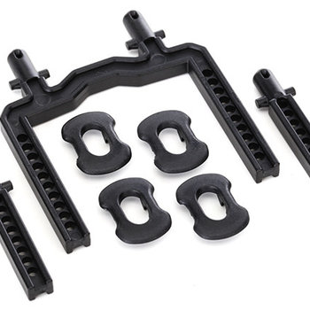 Traxxas Body mounts, front & rear (fits #8311 body) (2)