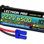 Commonsence RC Lectron Pro 22.2V 6500mAh 100C Lipo Battery with EC5 Connector for 1/5 to 1/8 Trucks, Large Planes, Helis & Drones