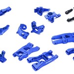 Integy Billet Machined Suspension Kit Conversion for Traxxas 1/10 4-Tec 2.0 C28347BLUE