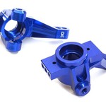 Integy Billet Machined Steering Knuckles for Traxxas 1/10 4-Tec 2.0 C28348BLUE